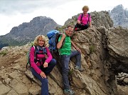 Dal Rif. Mulaz al Sasso Arduini e trekking del Cristo Pensante con anello del Monte Castellazzo il 14 agosto 1017 - FOTOGALLERY